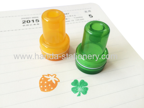 Custom kids plastic stamp set