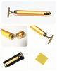 Nourishing 24k golden pulse beauty bar vibrators with stainless steel