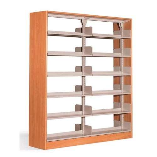 Two Section Metal Book Shelf