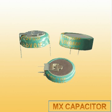 0.33F coin type gold capacitor