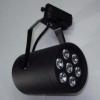 High Power Matt Black Epistar 35mil 7W LED Track Light Fixtures CE, RoHS, CCC Approval