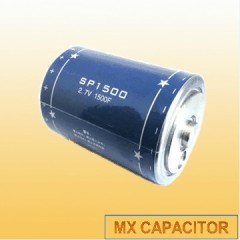 large capacitance gold 600F 2.7V super capacitor