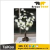 beautiful emulation silk flower outdoor white christmas tree