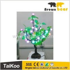 beautiful decoration 7 colors christmas tree toy