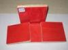 Red film marine plywood / construction concrete form plywood with WBP , Melamine glue