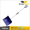 Promotional aluminum snow shovel plastic types of spade snow shovel