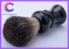 Best long handle shaving brush with black badger hair knots for men's grooming