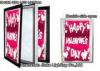Black Single / Double Sided Ultra Thin LED Light Box Signs For Hotel