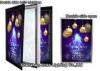 Hanging Double Sided LED Light Box With Crystal Acrylic Light Guide Panel