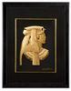 Office Decoration Gold Foil Crafts , soft as silk 3D Egypt Golden gifts