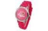 Pink Kids Quartz Watches 3 ATM Analog Watch Stainless Steel Case