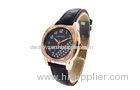 Gentleman Leather Wristband Watch Business japan movt quartz watch