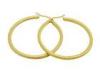 50 mm Big Circle 316 Stainless Steel Mens Earrings Gold Fashion Jewelry