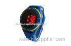 Silicone Strap LED Digital Wrist Watches 3 ATM Sports Watch For Men