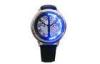 Leather Bracelet Touch Screen LED Watch Unisex Water Resistant for Swimming