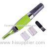 ABS LED Multifunctional Battery electric hair remover Green for man