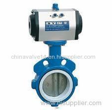 ANSI Pneumatic Wafer Butterfly Valves