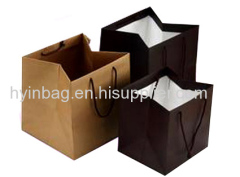 White kraft paper bags