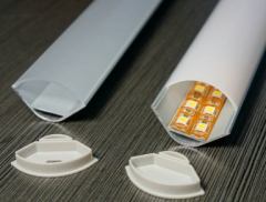 Aluminum LED profile for corner