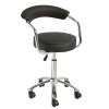 popular hot salel black leather metal bar stool