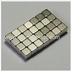 Cube design neodymium magnet