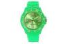 Classic Silicone Wristband Watch kids Quartz Analog watch with alloy Bezel
