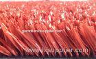 Red Running Track Artificial Turf / Fake Artificial Grass Sports Surfaces