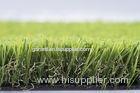 UV Resistance Landscaping 35mm Artificial Grass For Gardens Monofil PE + Curled PP