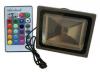 OEM Custom Eco Friendly IP65 RGB Led Flood Lights 20W with Remote Control