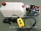 DC 12V Motor Horizontal Single Acting Mini Hydraulic Power Packs for Dump Trailer