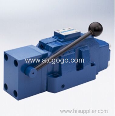 Manual operated directional control valve