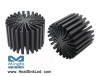 Aluminum CREE Modular Passive LED Heatsink Φ70mmH50mm