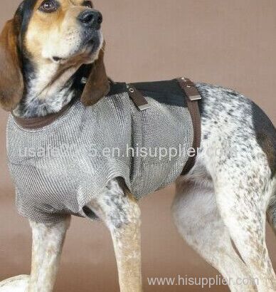 cut resistant stainless steel chain mail dog protections