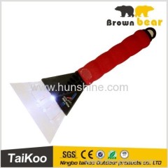 car hand ice scraper with led light