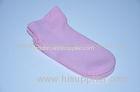 Women Pink Spa Foot Moisturising Socks With ECO - Friendly Cotton Material