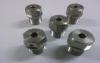 CNC lathe parts custom nut / Stainless steel , iron , aluminium cnc machining