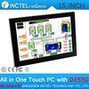 15&quot; LED Touch Screen Barebone Mini PC Fanless Embedded Computer D2550 1.86Ghz