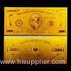 $5000 24k foil gold dollar bill gold currency gifts 146 * 65mm