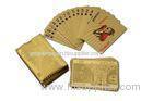 Back Side With Euro 100 Logo Gold Plated Playing Cards Printing Deck Of Cards