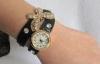 Butterfly Fashion Wrap Around Wrist Watch Womens Quartz Analog watch