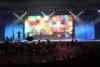 CE Indoor LED screen for hire full color LED video display board TV station