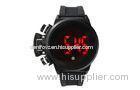 3 ATM One Point Touch Screen LED Watch Rubber Digital Unisex Wristwatch