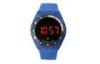 Blue Silicone LED Digital Wrist Watch Boys Sport Electronic Watch