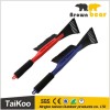 ABS+PP+EVA plastic car snow scraper soft snow brush