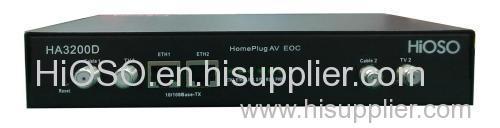EOC Master 2 RF channel EOC master for CATV with one EOC module indoor type