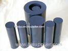 100mm Width Black Teflon Rods / PTFE Rod For Chemical , Self Lubricating