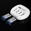 EBL 9 VOLT Battery Charger for 600mAh Li-ion Rechargeable Batteries