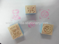 various cartoon plastic stamp eva stamp wooden stamp