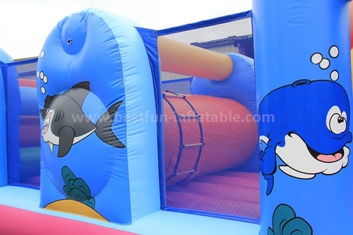 Buy Wholesale Inflatable Obstacle Course for Sale from China