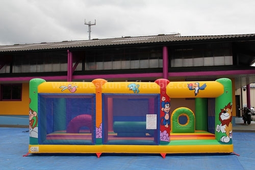 Outdoor Amusement Park Inflatable Bouncer Fun Land